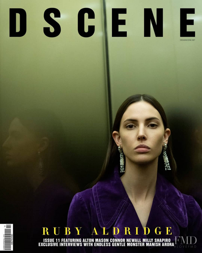 Ruby Aldridge featured on the Design Scene cover from June 2019