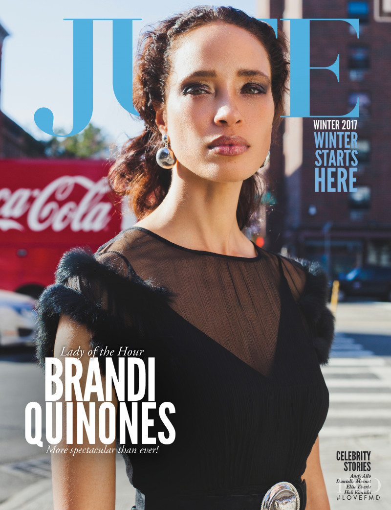 Brandi Quiñones featured on the Jute screen from December 2017