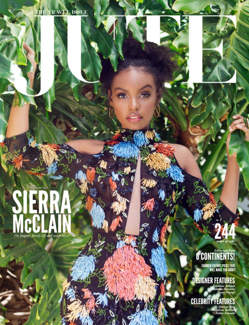 Sierra McClain featured on the Jute screen from July 2017