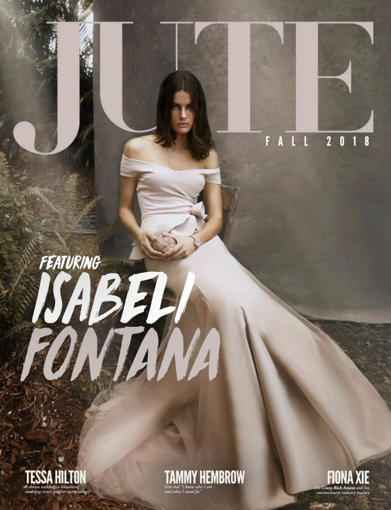 Isabeli Fontana featured on the Jute screen from September 2018