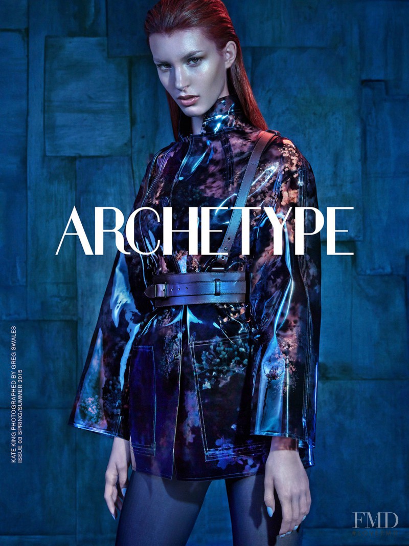 Kate King featured on the Archetype cover from March 2015