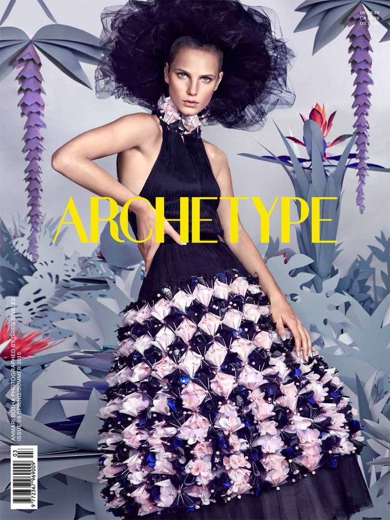 Anmari Botha featured on the Archetype cover from March 2015