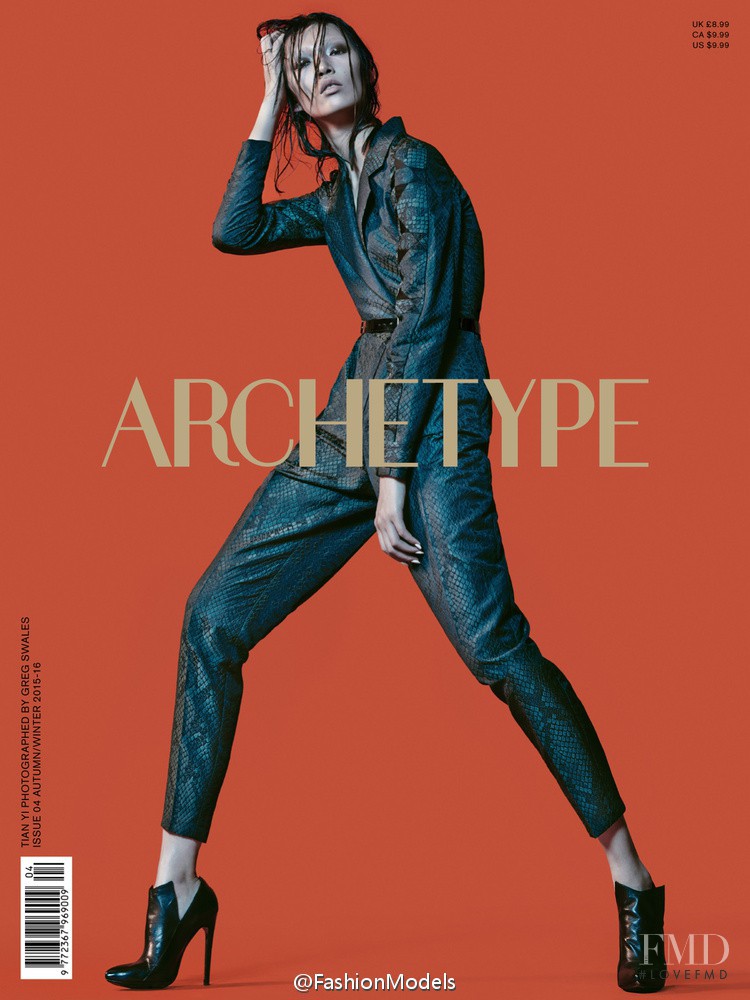 Tian Yi featured on the Archetype cover from September 2015