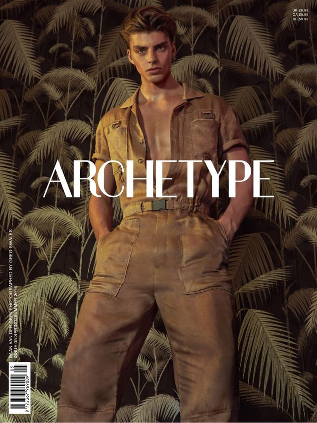 Daan van der Deen featured on the Archetype cover from March 2016