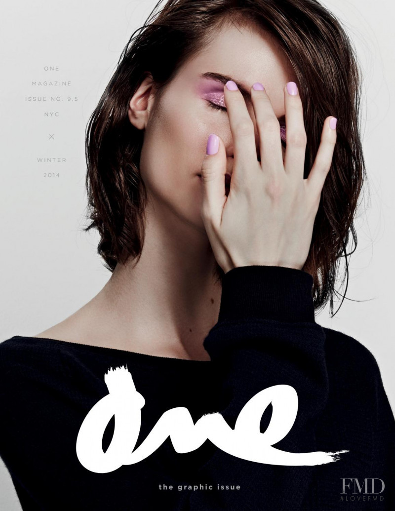 Julia Feld featured on the ONE cover from December 2014