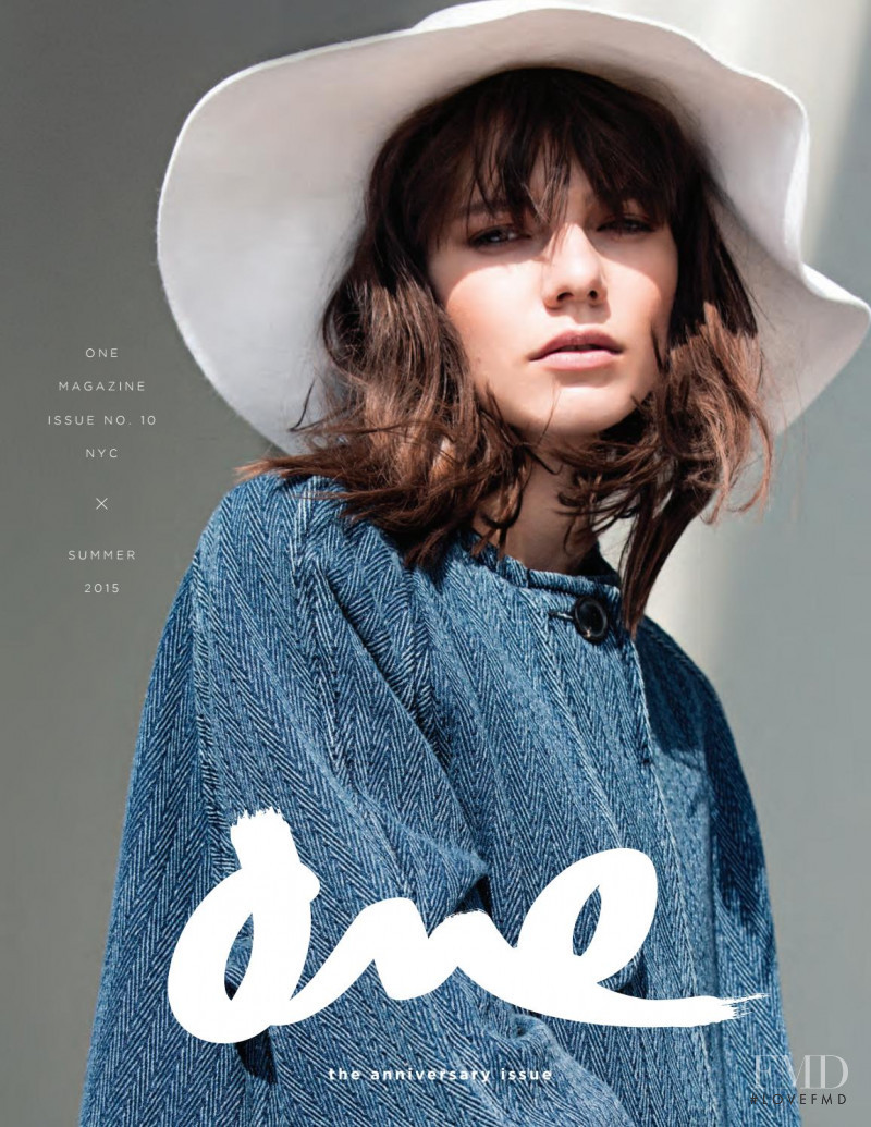 Annabell Hafner featured on the ONE cover from June 2015