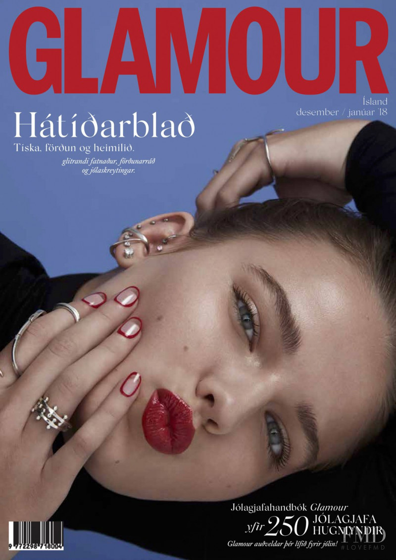  featured on the Glamour Iceland cover from December 2018