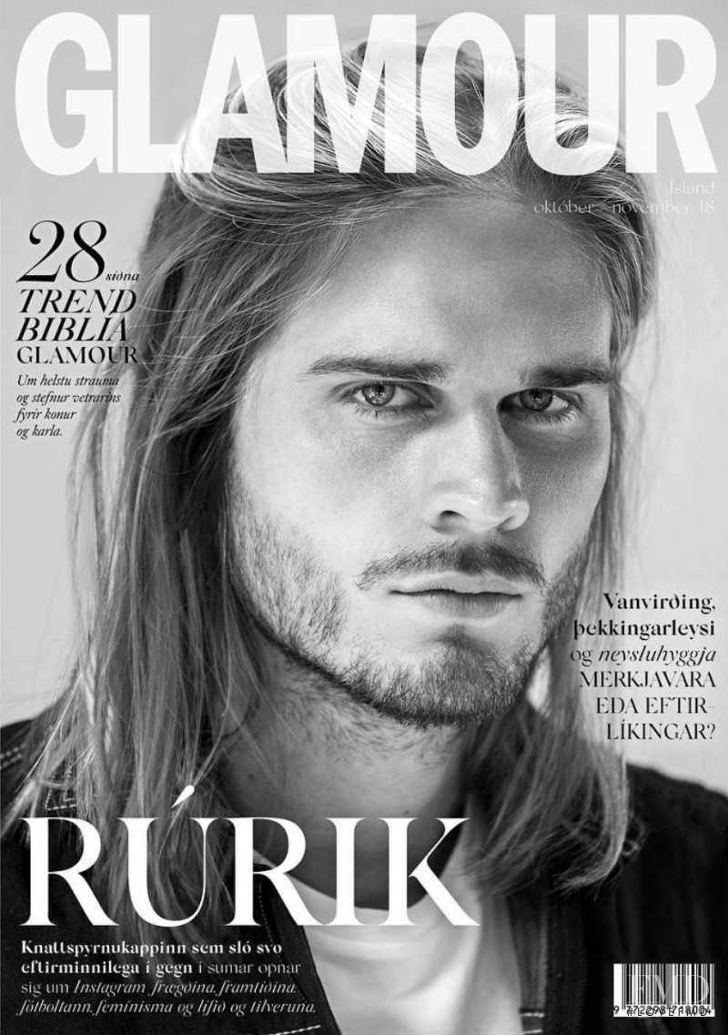  featured on the Glamour Iceland cover from October 2018
