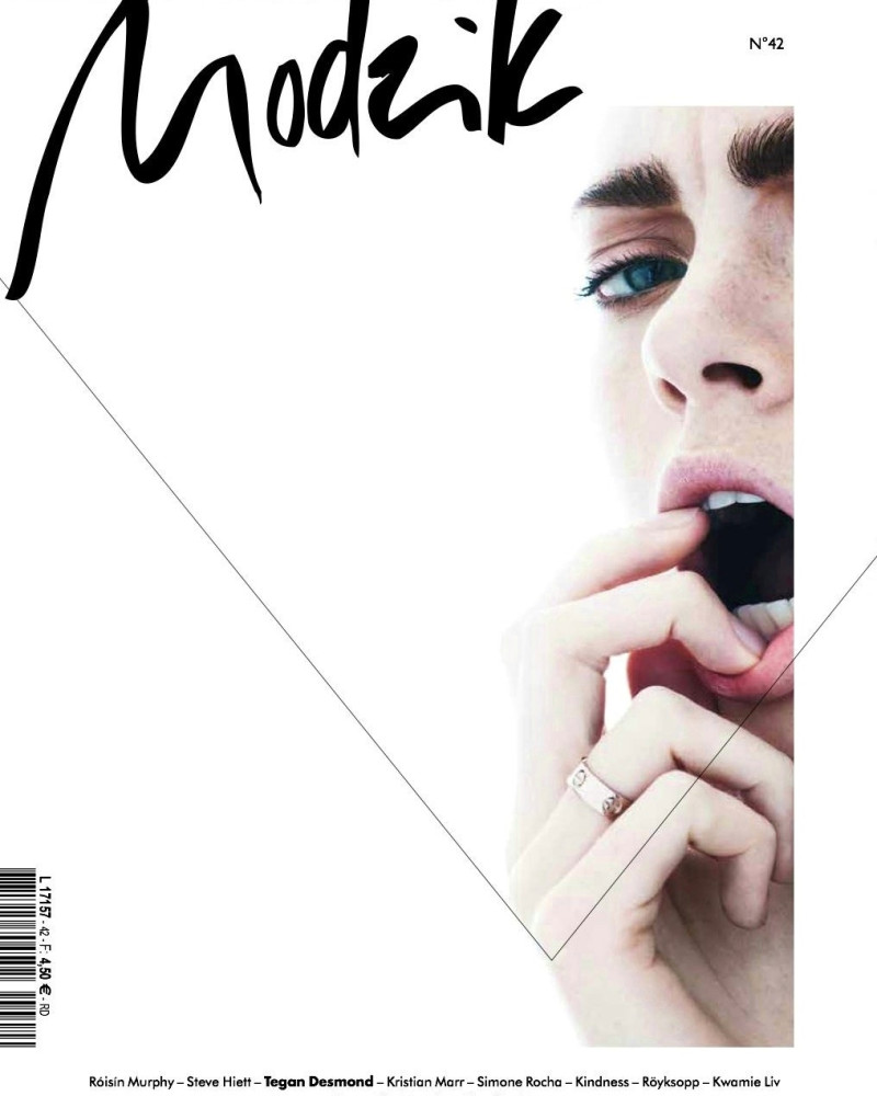 featured on the Modzik cover from December 2014