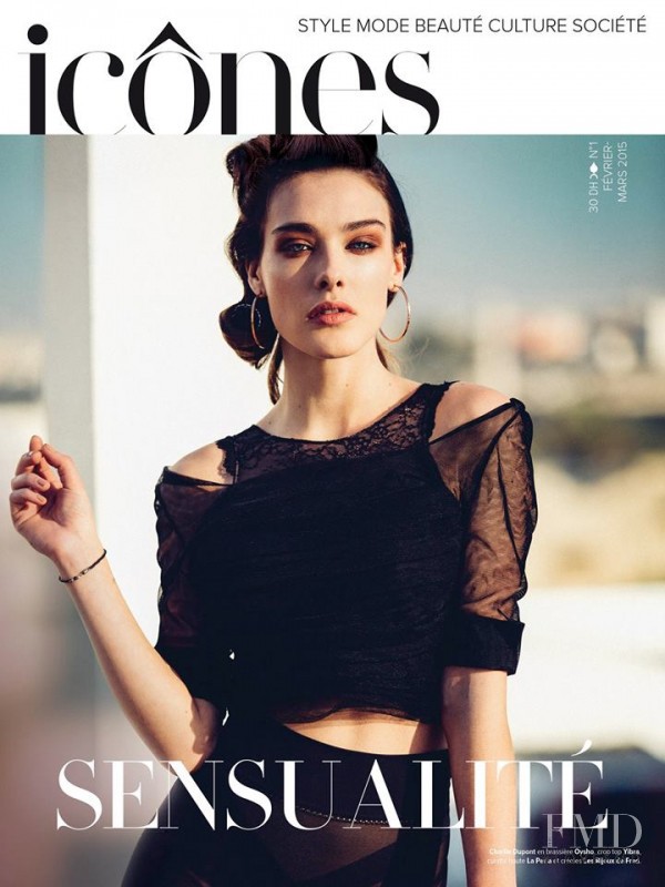 Charlie Dupont featured on the Icônes cover from February 2015
