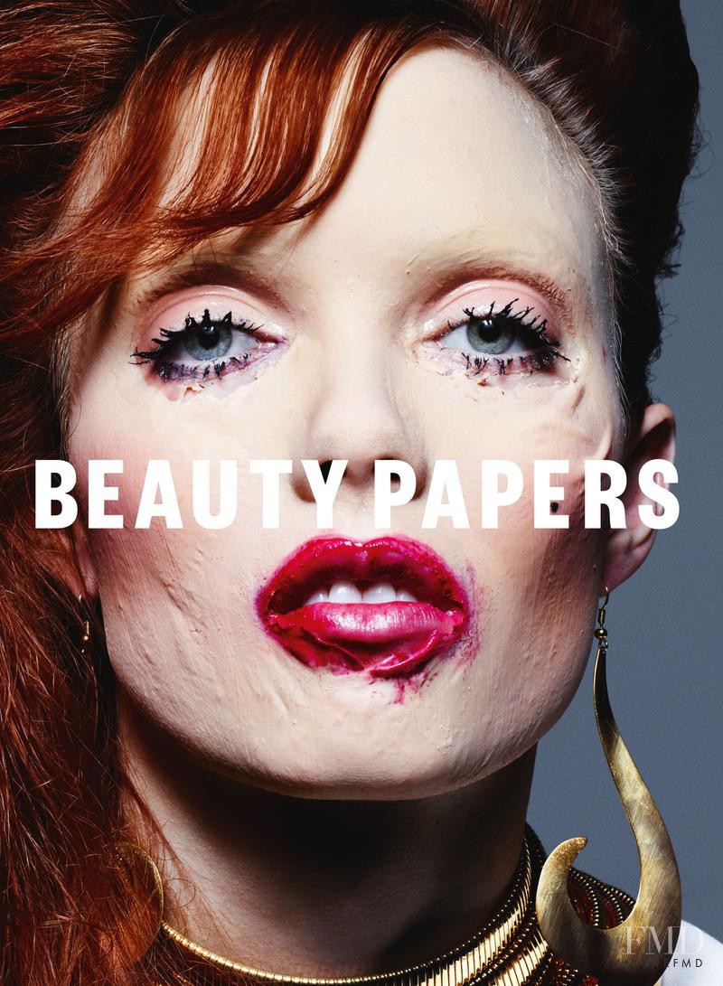 Briley Jones featured on the Beauty Papers cover from February 2016