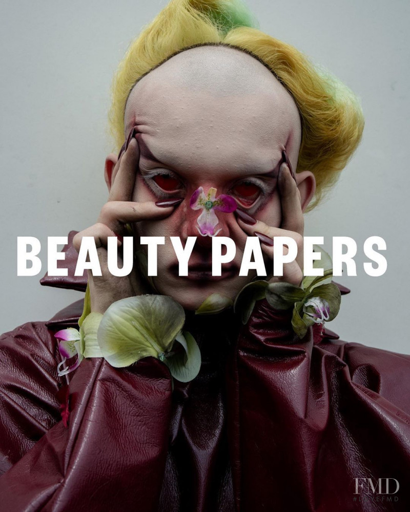  featured on the Beauty Papers cover from March 2020