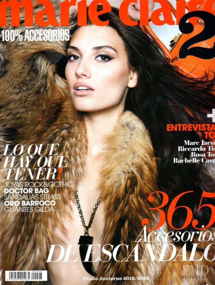 Dana Taylor featured on the Marie Claire 2 Spain cover from September 2012