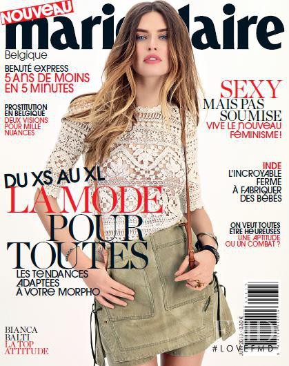 Bianca Balti featured on the Marie Claire Belgium cover from June 2013