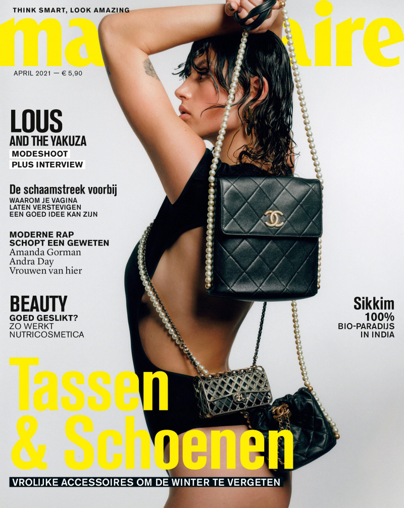  featured on the Marie Claire Belgium cover from April 2021