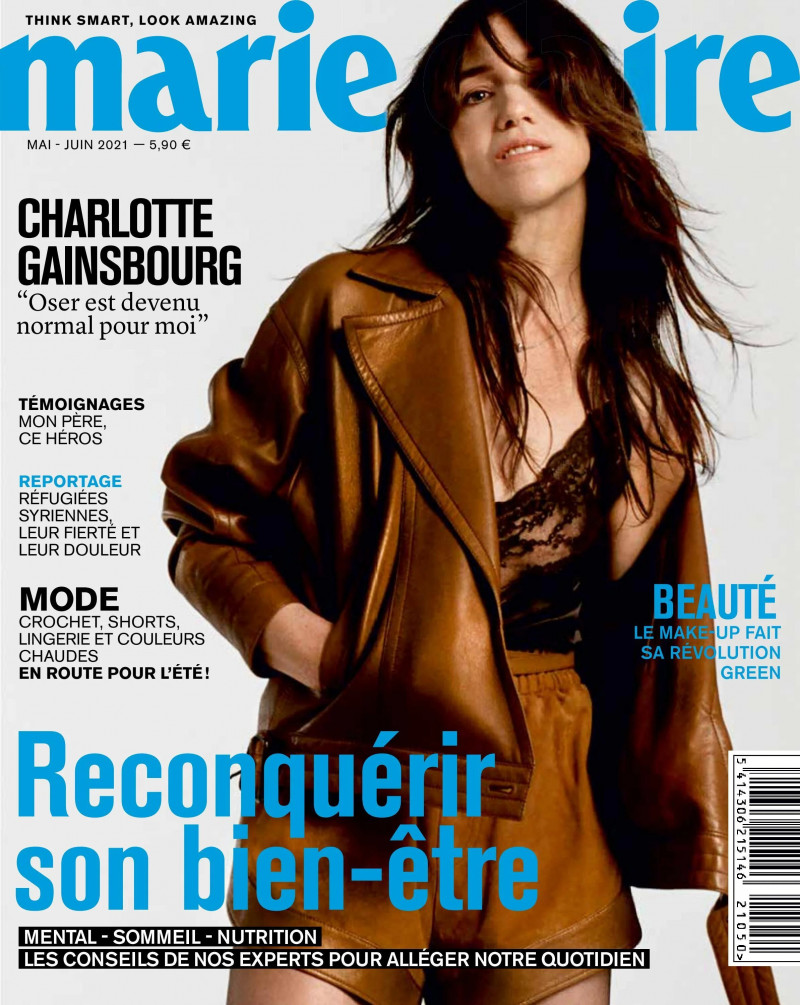  featured on the Marie Claire Belgium cover from May 2021