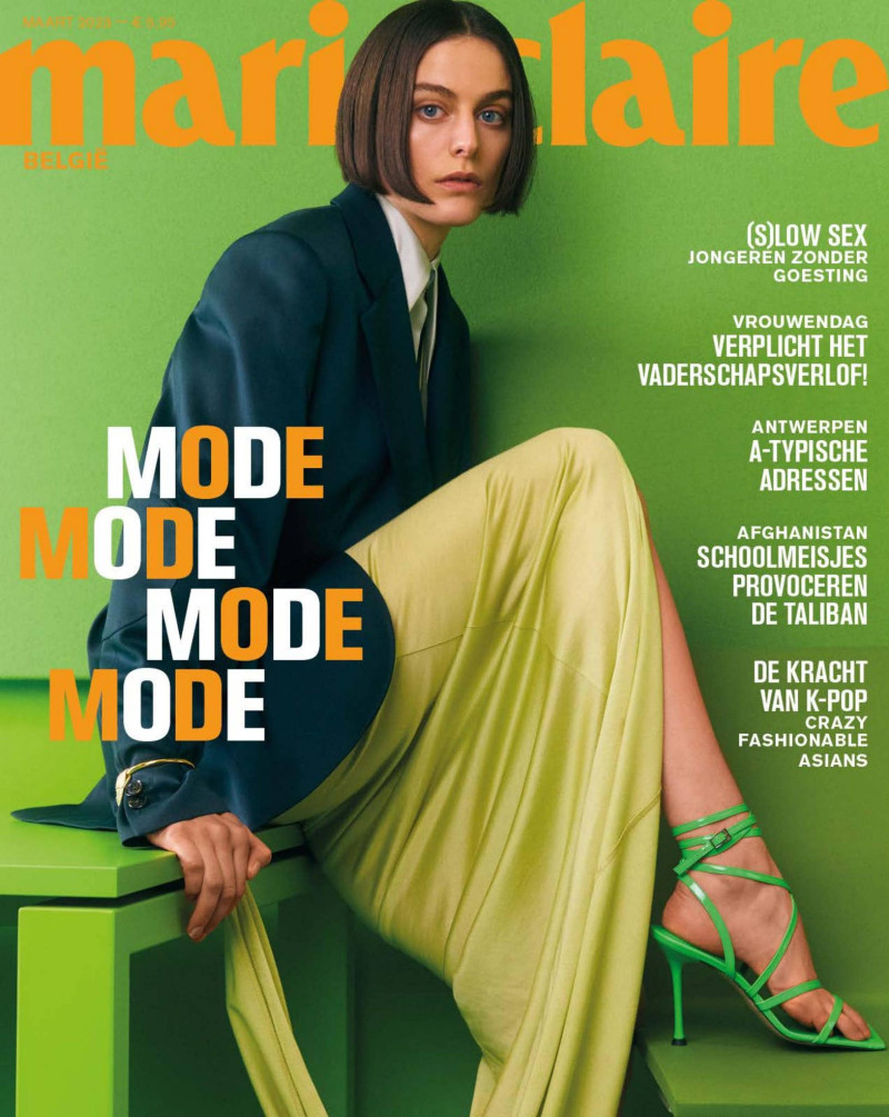  featured on the Marie Claire Belgium cover from March 2023