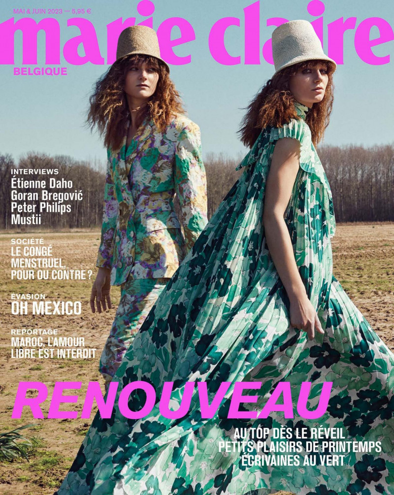  featured on the Marie Claire Belgium cover from May 2023