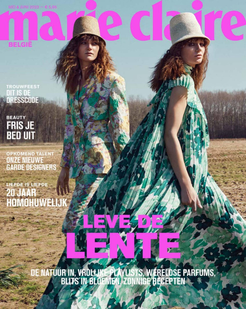  featured on the Marie Claire Belgium cover from May 2023