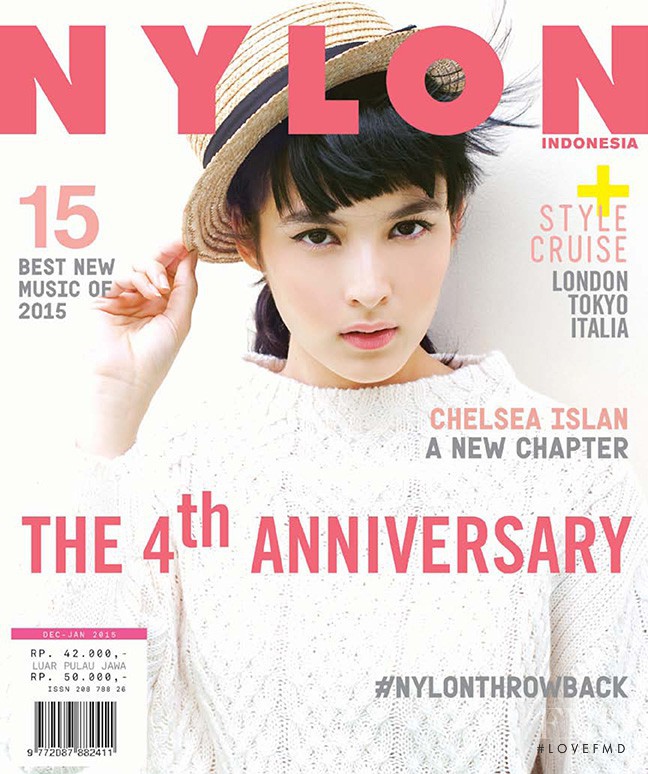  featured on the Nylon Indonesia cover from December 2014