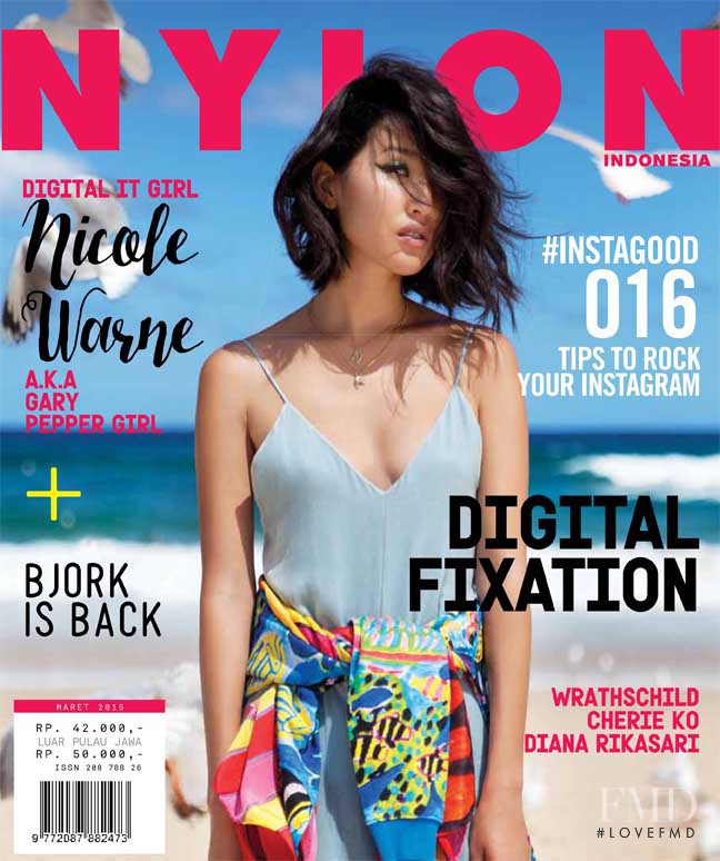  featured on the Nylon Indonesia cover from March 2015