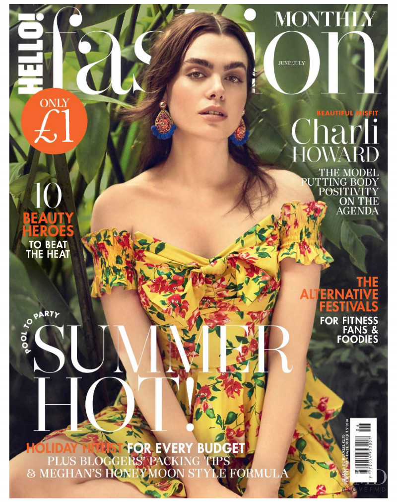 featured on the Hello! Fashion cover from June 2018