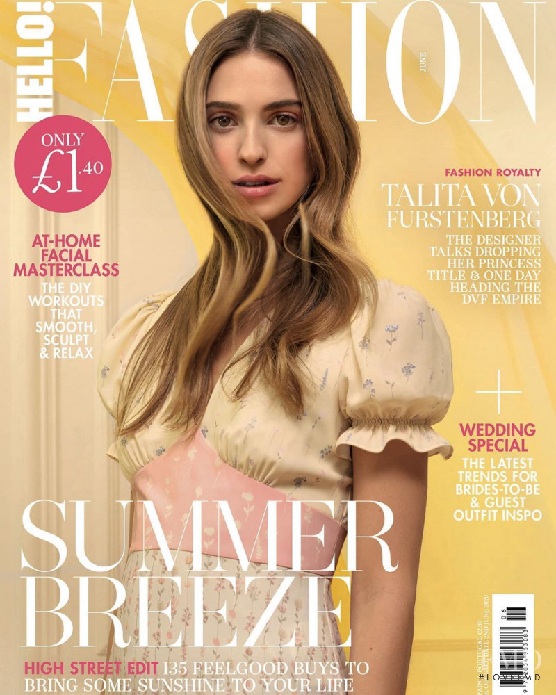 Talita Von Furstenberg  featured on the Hello! Fashion cover from June 2020