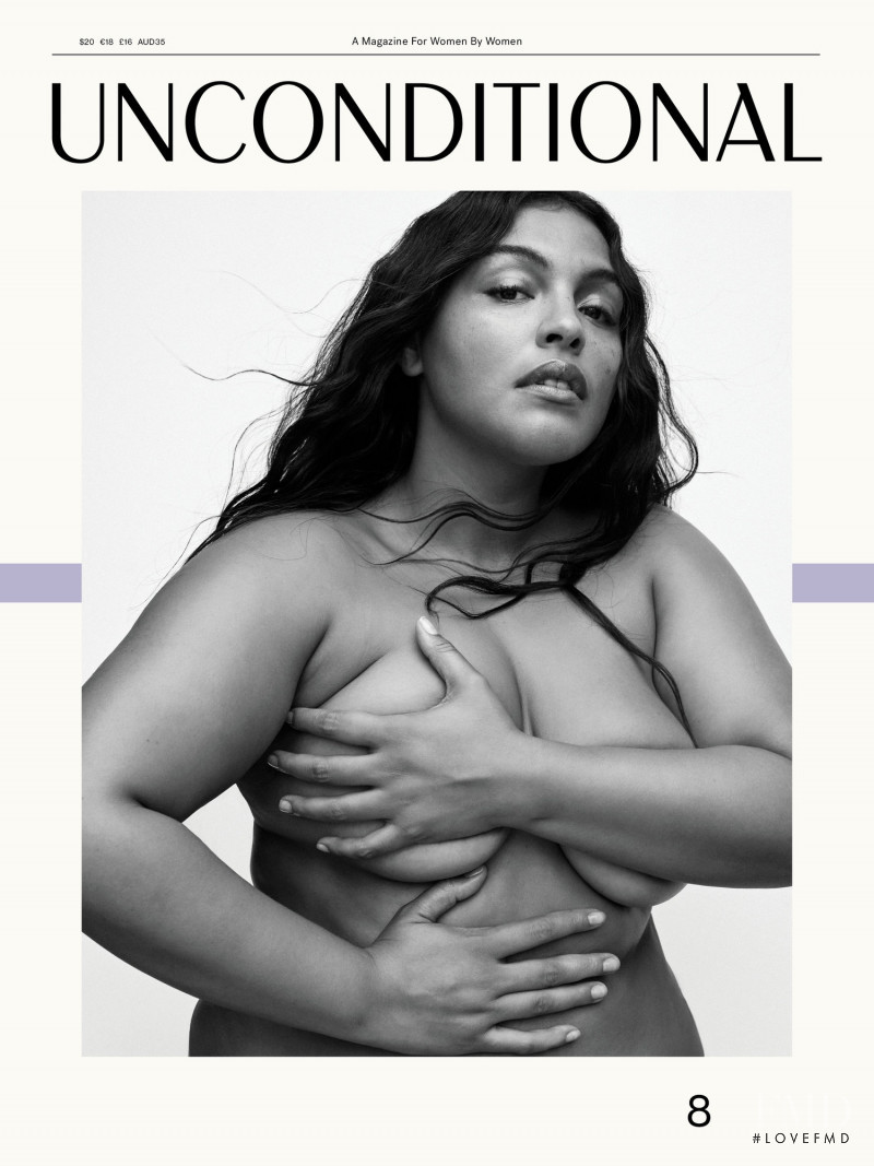 Paloma Elsesser featured on the Unconditional cover from January 2019