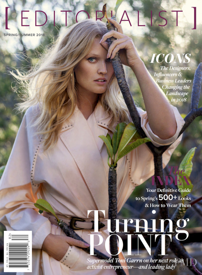 Toni Garrn featured on the Editorialist cover from February 2018