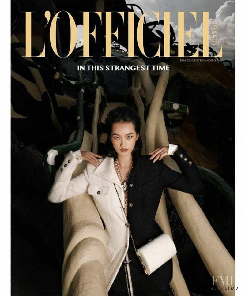 Nguyen Quynh Anh featured on the L\'Officiel Vietnam cover from June 2020