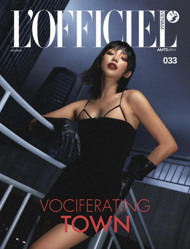  featured on the L\'Officiel Vietnam cover from October 2023