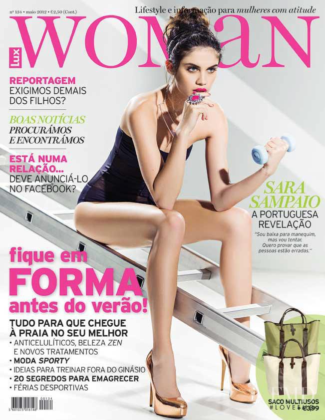 Sara Sampaio featured on the Lux Woman cover from May 2012