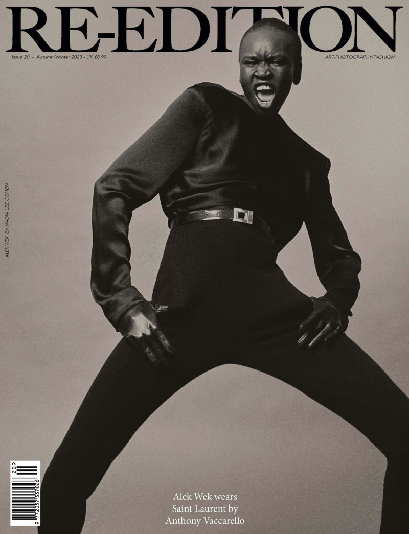Alek Wek featured on the Re-edition cover from September 2023