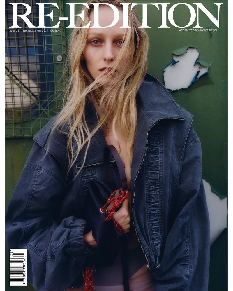 Maddie Demaine featured on the Re-edition cover from March 2025