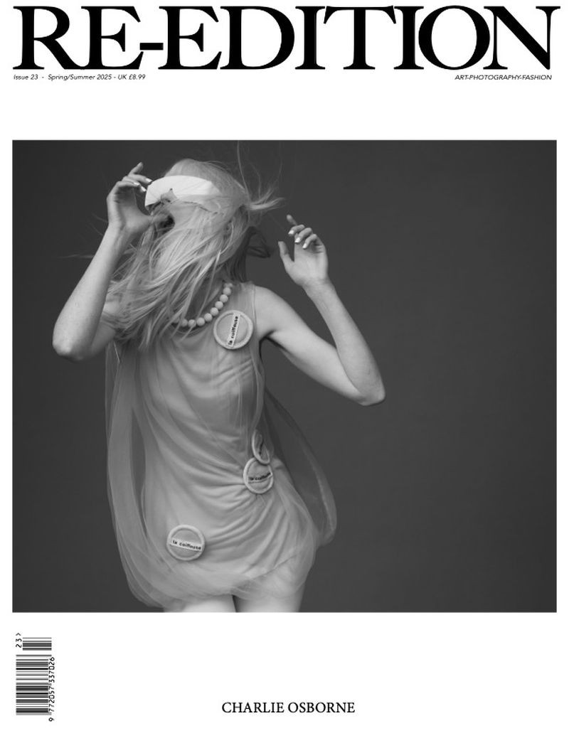 Charlie Osborne featured on the Re-edition cover from March 2025