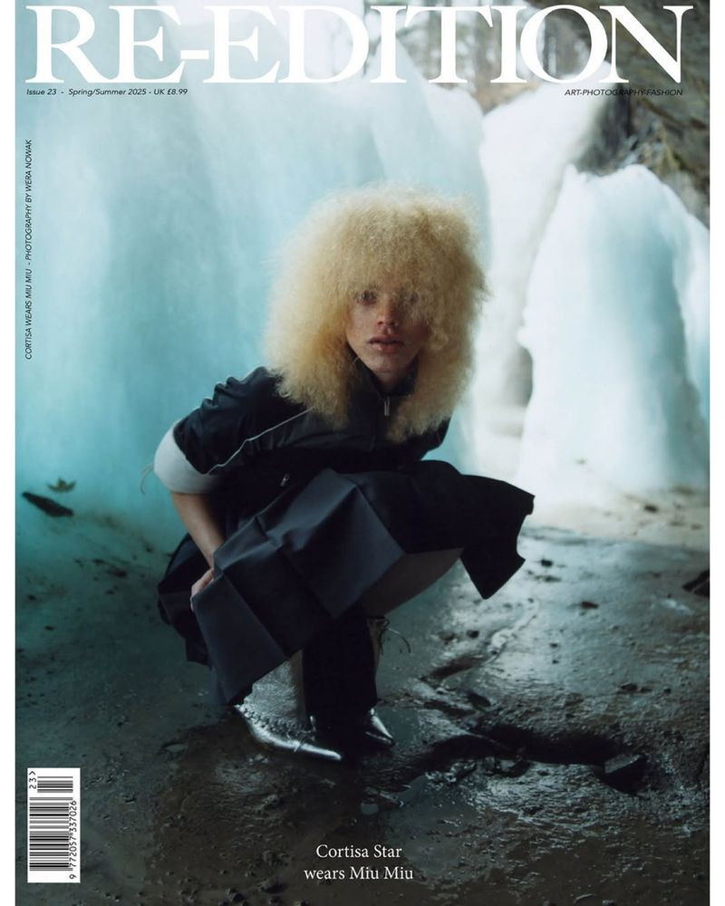 Cortisa Star featured on the Re-edition cover from March 2025