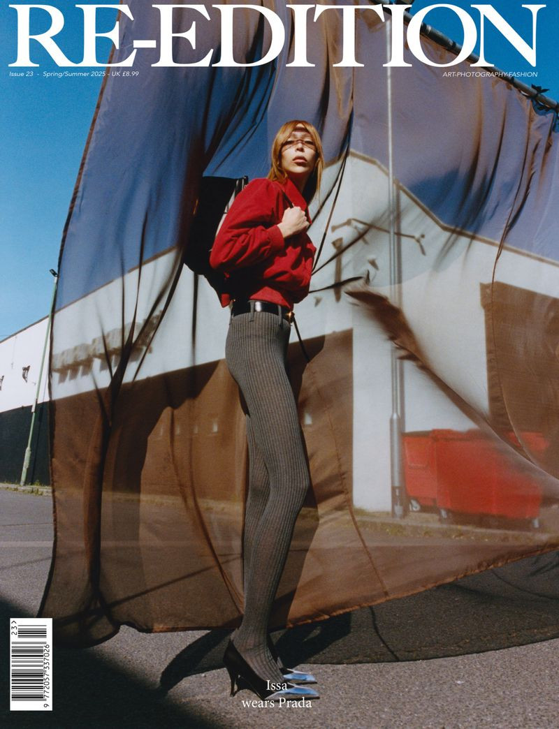 Issa Lish featured on the Re-edition cover from March 2025