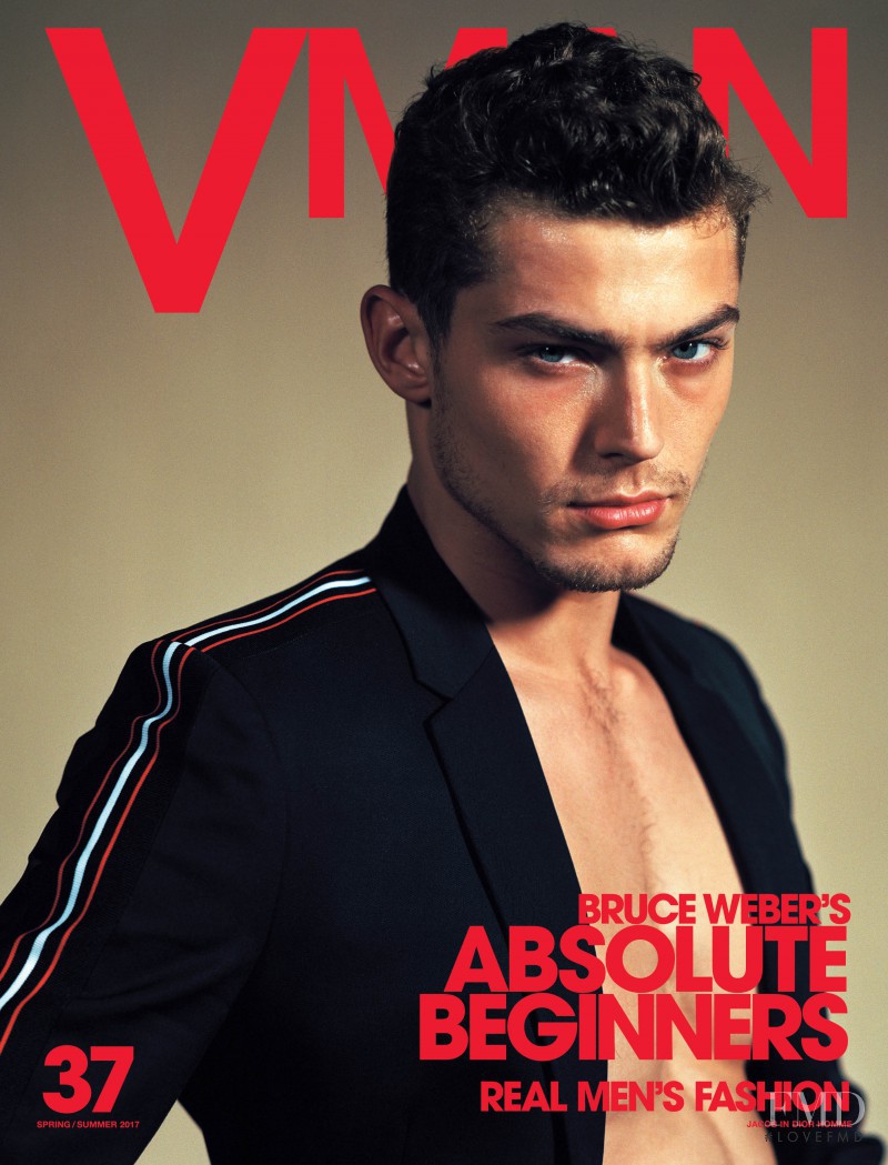 Jacob Hankin featured on the V Man cover from February 2017
