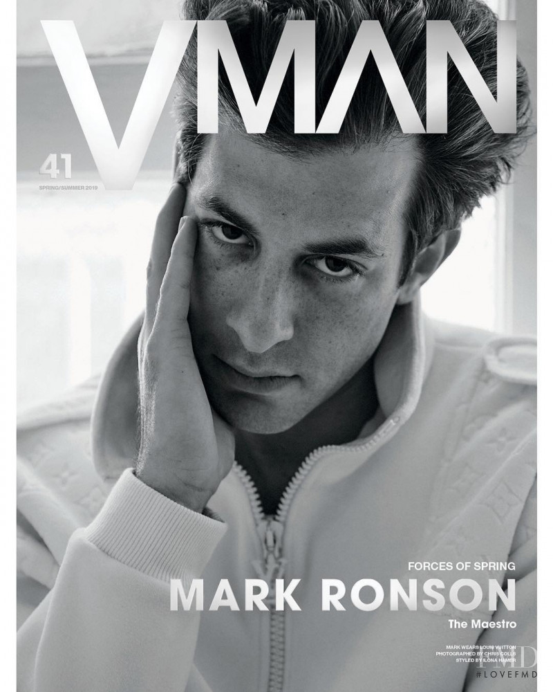 Mark Ronson  featured on the V Man cover from February 2019