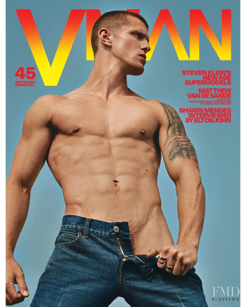 Matt Van De Sande  featured on the V Man cover from December 2020
