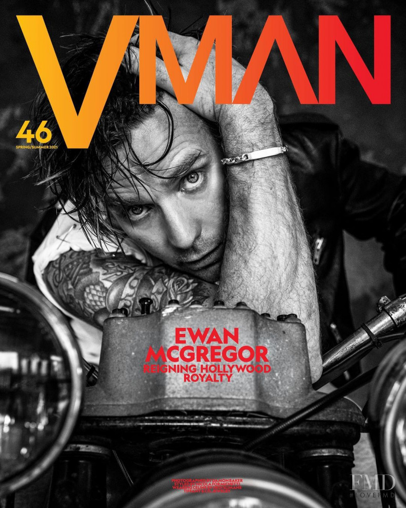 Ewan McGregor featured on the V Man cover from March 2021