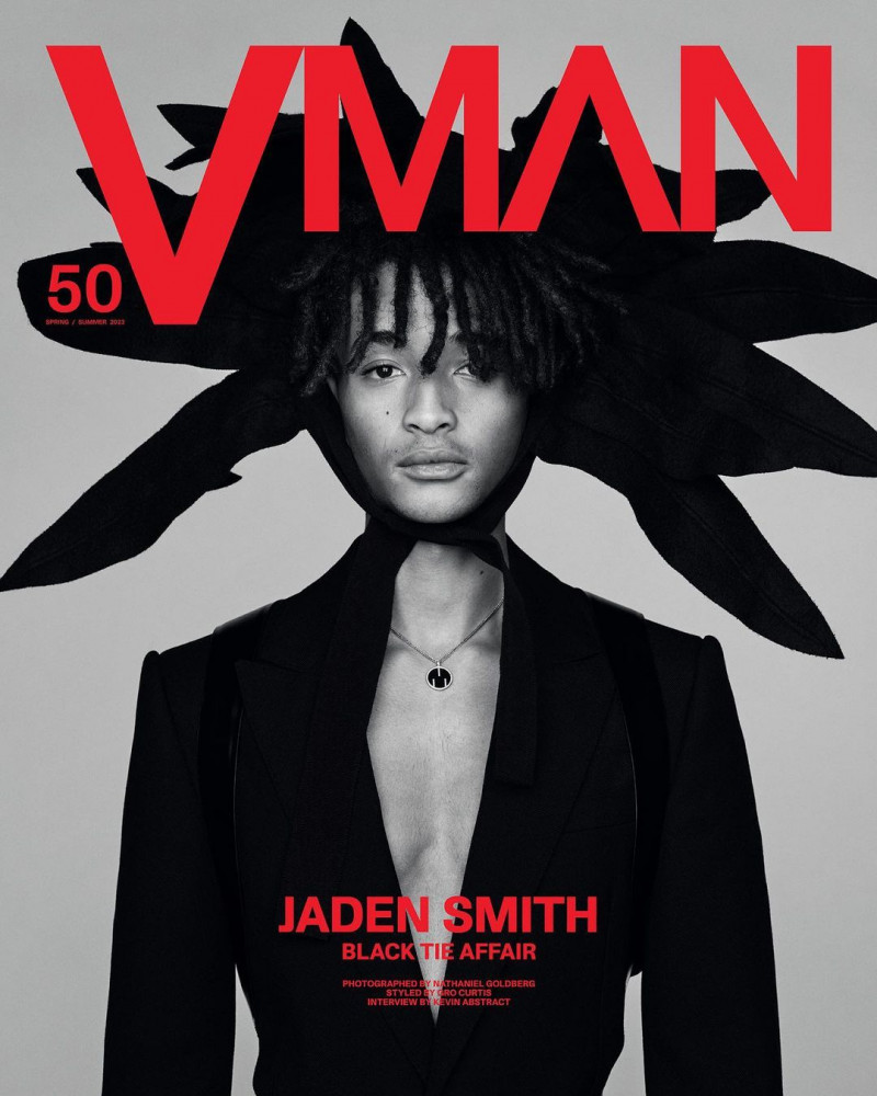 Jaden Smith featured on the V Man cover from March 2023
