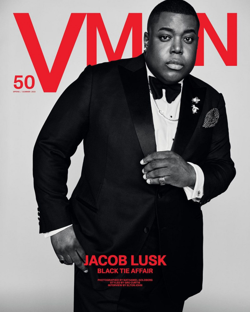 Jacob Lusk featured on the V Man cover from March 2023