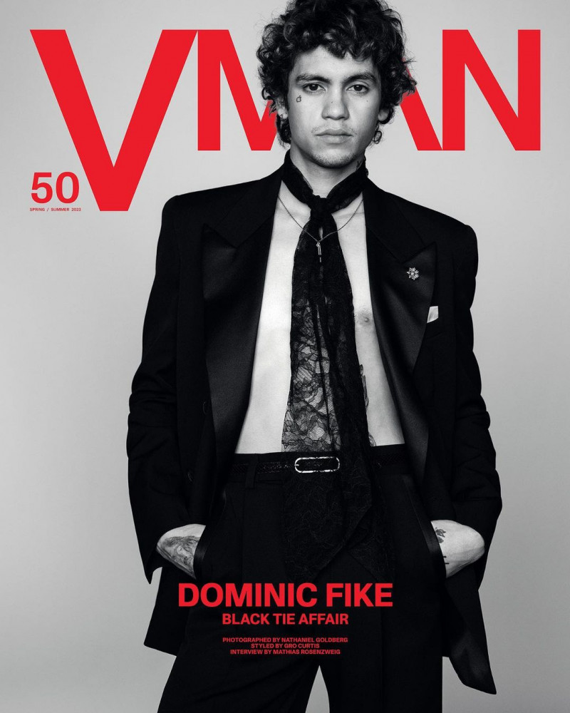 Dominic Fike featured on the V Man cover from March 2023