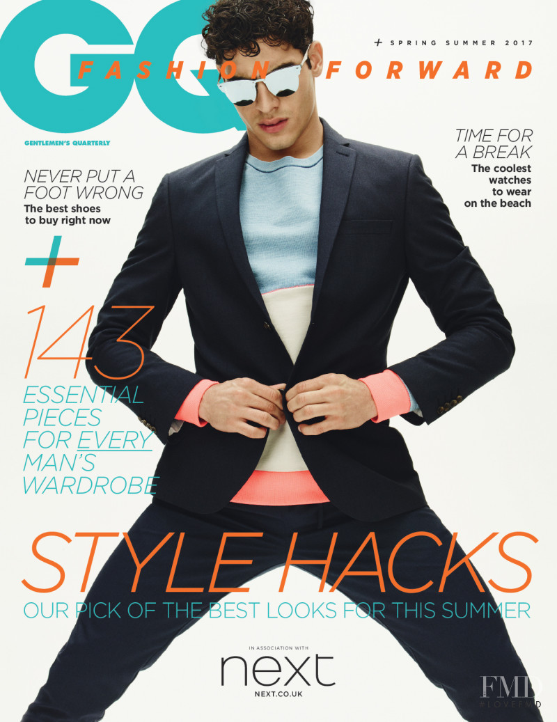 Jhonattan Burjack featured on the GQ Style UK cover from June 2017
