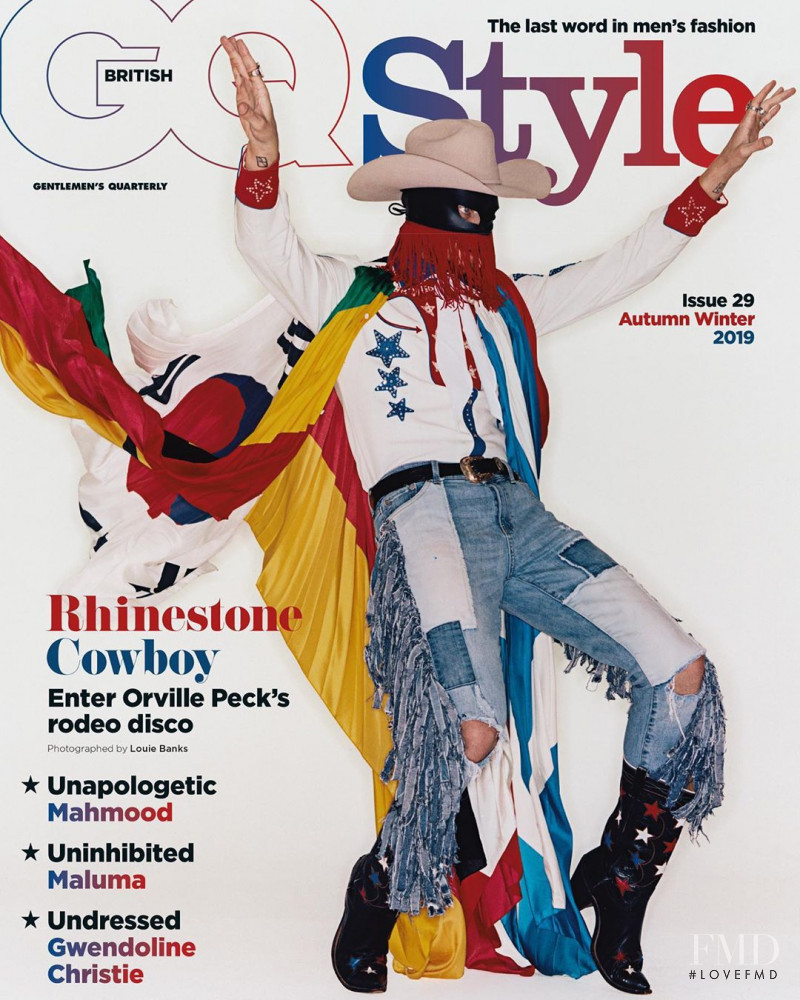 Orville Peck  featured on the GQ Style UK cover from October 2019