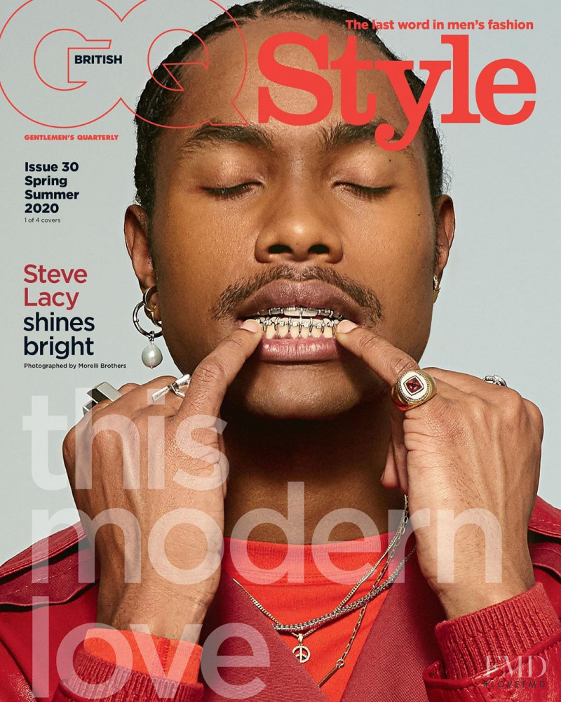 Steve Lacy featured on the GQ Style UK cover from April 2020