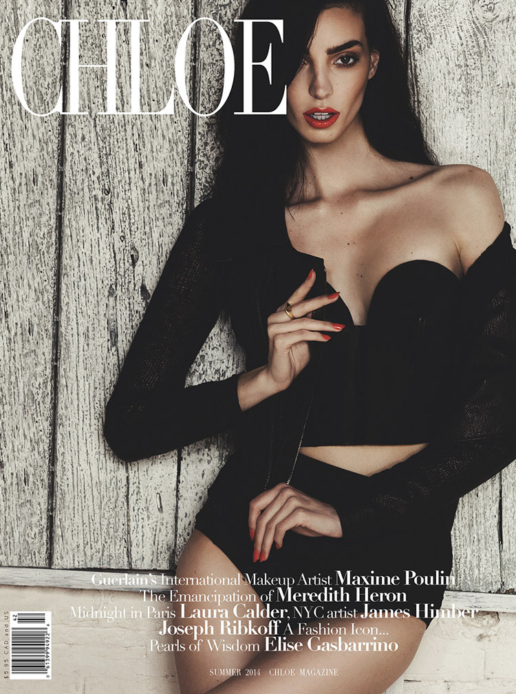 Dajana Antic featured on the Chloe cover from June 2014