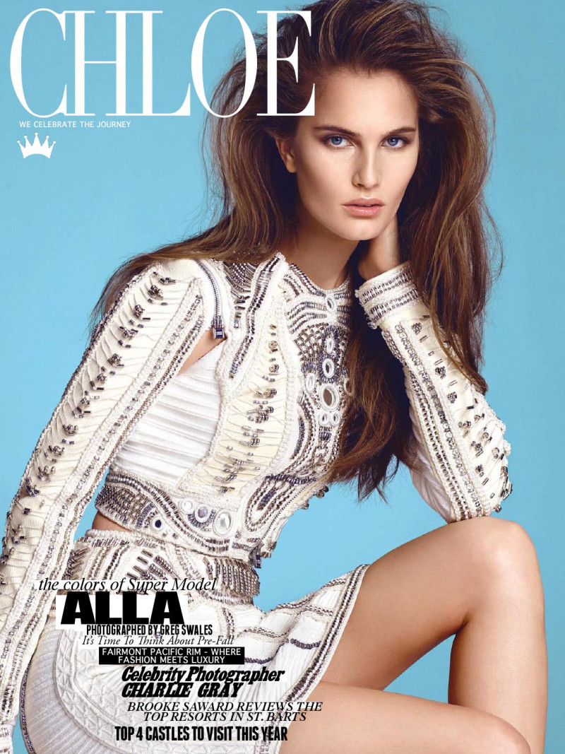 Alla Kostromicheva featured on the Chloe cover from June 2015