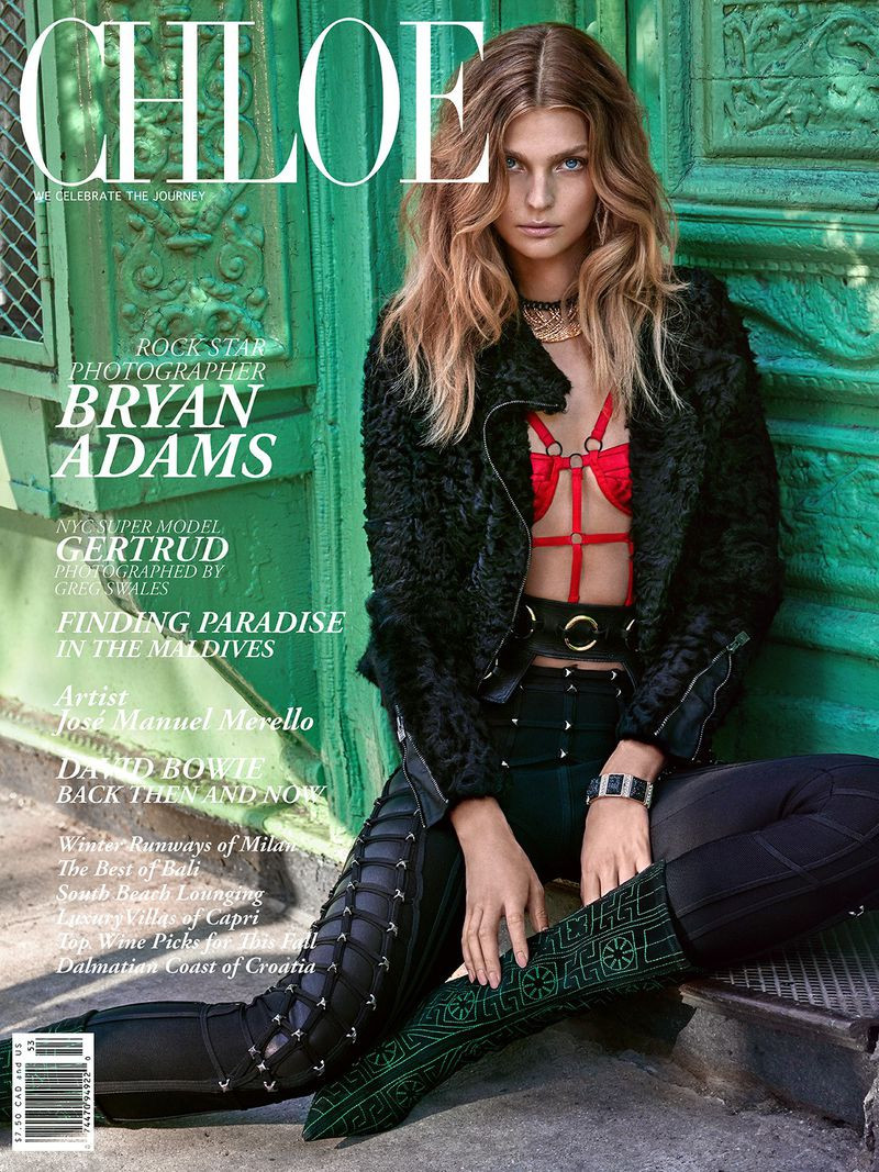 Gertrud Hegelund featured on the Chloe cover from September 2015